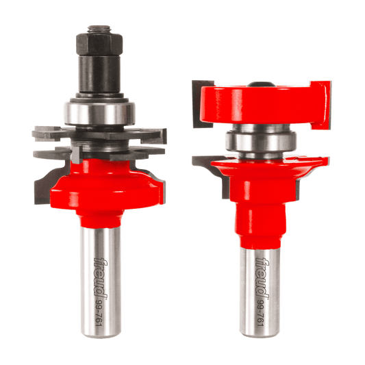 Freud, 99-761 Premier Adjustable Rail & Stile Router Bit Set (Ogee Profile) 1/2'' Shank