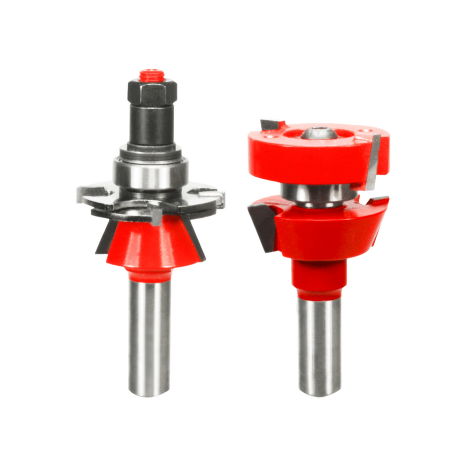 Freud, 99-762 Premier Adjustable Rail & Stile Router Bit Set (Shaker Profile) 1/2" Shank
