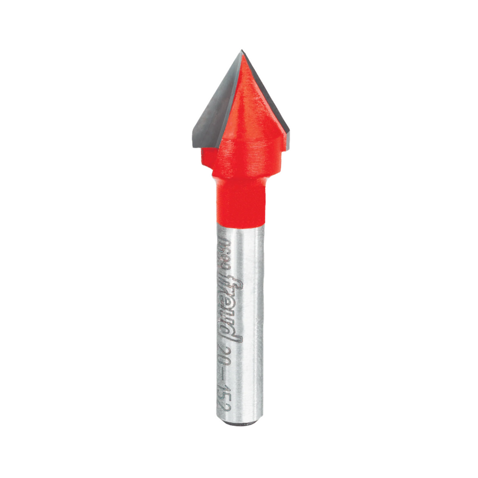 Freud, 20-152 1/2'' 60º 'V' Grooving Router Bit 1/4'' Shank