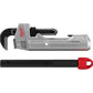 Milwaukee, 48-22-7318 Cheater Adaptable Pipe Wrench - Aluminum