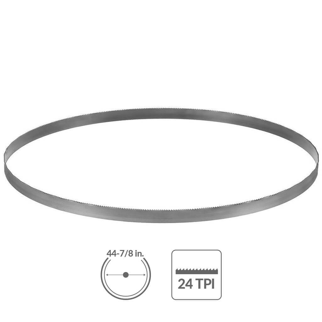 Milwaukee, 44-7/8  48-39-0530 24 TPI Standard / Deep Cut Portable Band Saw Blade 1PK