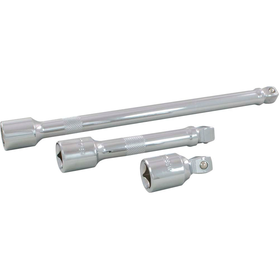 Gray Tools, 12003S 1/2'' 3-pc Wobble Extension Set