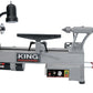 King Canada KWL-1218VS - 12" X 18" Variable Speed Wood Lathe With Forward/Reverse Function