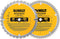 DeWalt DW3106P5 Saw Blades 2pk 10-Inch 60-Tooth Crosscutting Saw Blade and 10-Inch 32-Tooth General