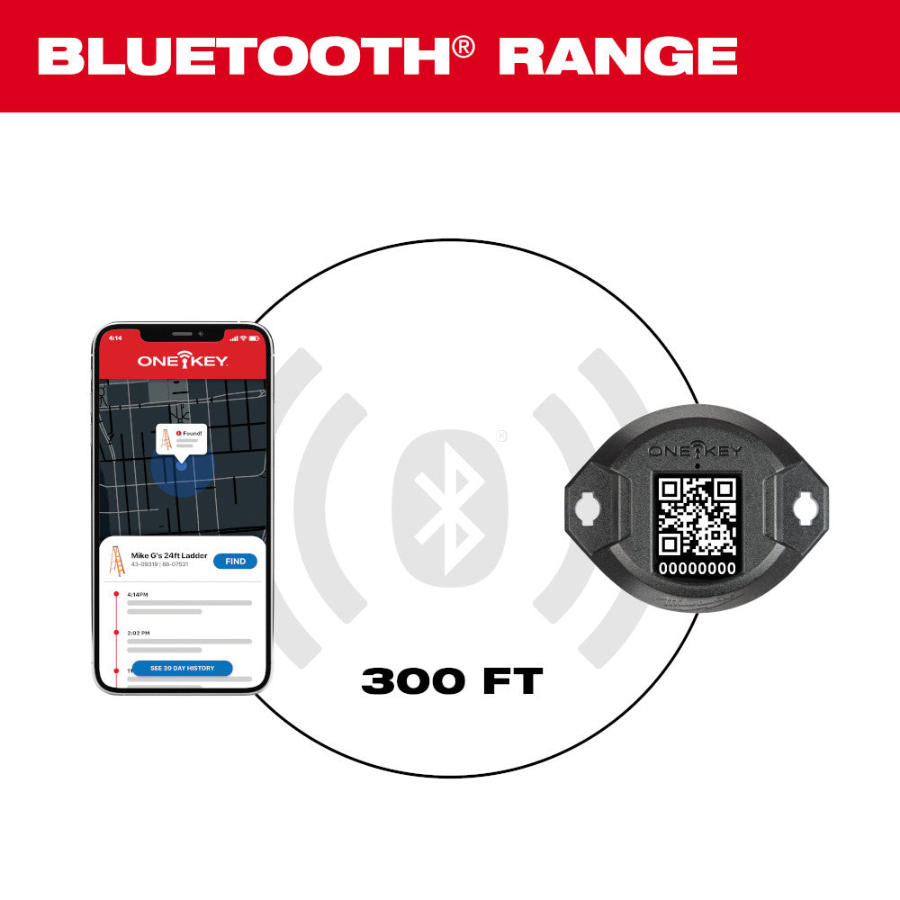 Milwaukee, 48-21-2301 ONE-KEY™ Bluetooth Tracking Tag