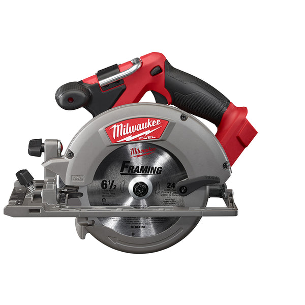 Milwaukee, 2730-20 M18 FUEL 18 Volt Lithium-Ion Brushless Cordless 6-1/2 in. Circular Saw (Tool Only)