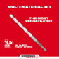 Milwaukee, 48-20-8882 Foret multi-matériaux en carbure SHOCKWAVE Impact Duty™ 5/32" x 4" x 6"