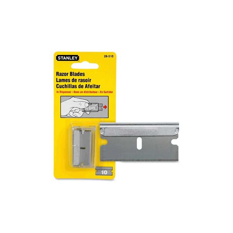 Stanley, 28-510 Single Edge Razor Replacement Blades (10-pk)