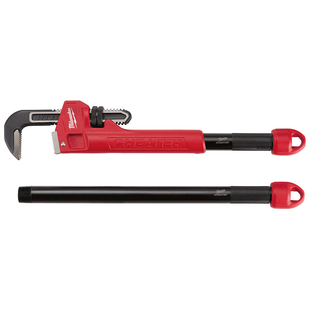 Milwaukee. 48-22-7314 Cheater Adaptable Pipe Wrench