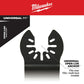 Milwaukee, 49-25-1101 MILWAUKEE® OPEN-LOK™ 1-3/8" HCS Wood Multi-Tool Blade