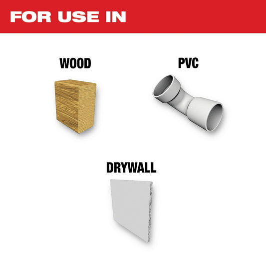 Milwaukee, 49-10-9004 Pack varié de lames multi-outils pour la coupe du bois OPEN-LOK - 3 pièces