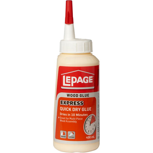 LePage Wood Glue Quick Dry Express 400mL