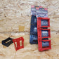 StealthMounts, BM-MW18-RED-6 Milwaukee M12 Red Battery Mount 6-Pack