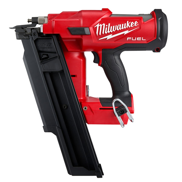 Milwaukee, 2744-20 M18 FUEL 18 Volt Lithium-Ion Brushless Cordless 21 Degree Framing Nailer  - Tool Only
