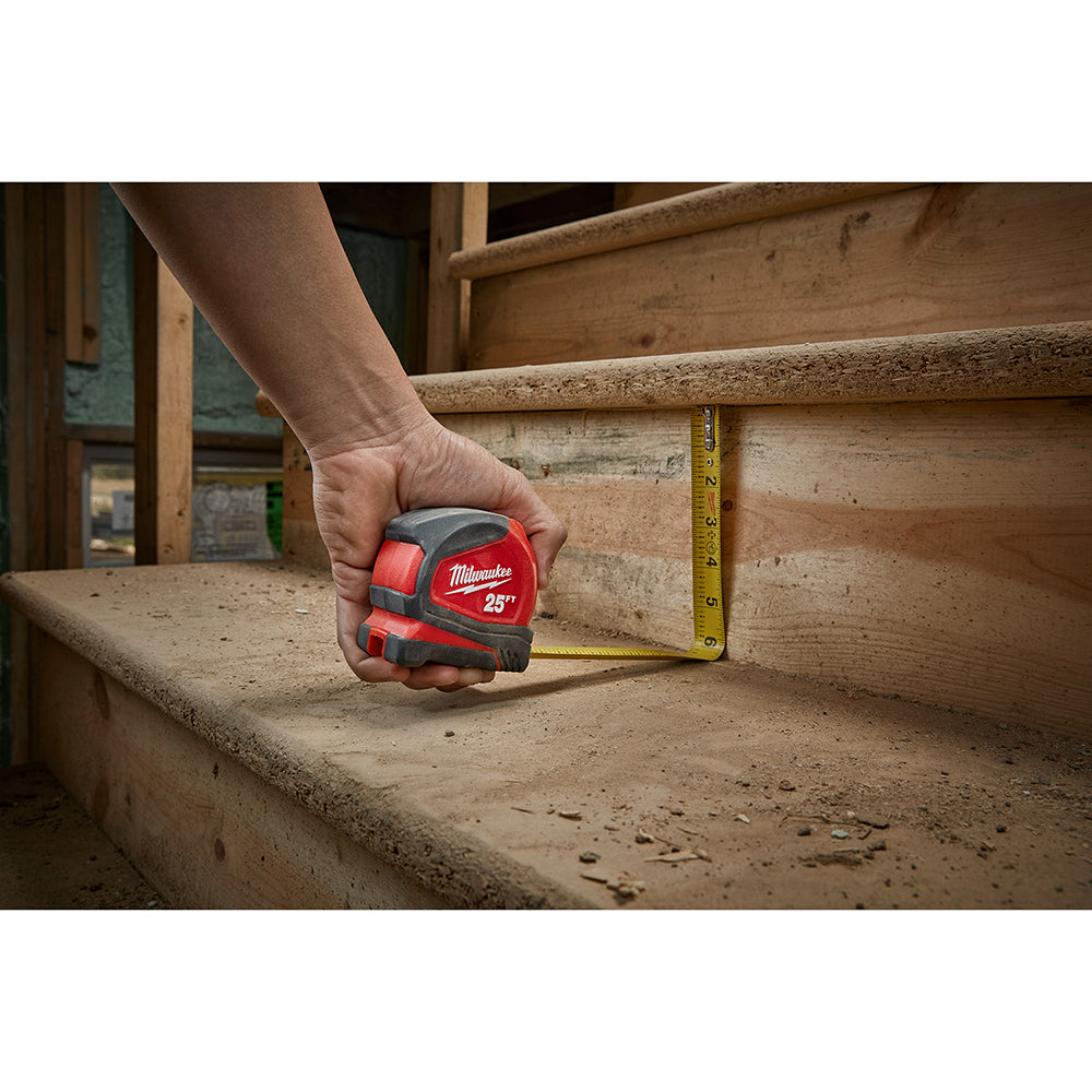 Milwaukee, 48-22-6617 5m/16ft Compact Tape Measure