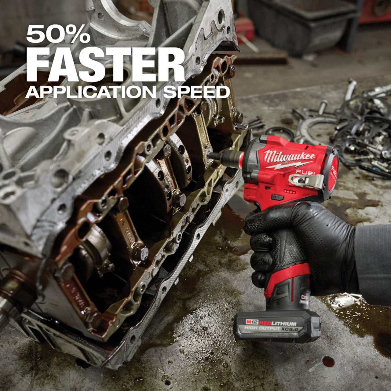 Milwaukee, 2562-20 M12 FUEL 3/8in Stubby Impact Wrench – The Tool