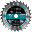 Makita, A-99960 Lame de scie plongeante sans fil à pointe de carbure 6 1/2'' 28T 10005