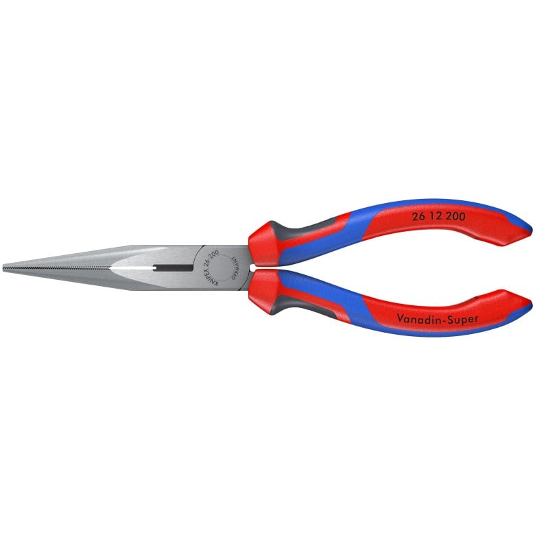 Knipex, 26 12 200 SBA 8" Long Nose Pliers with Cutter