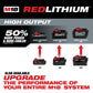 Milwaukee, 48-59-1850 M18 18 Volt Lithium-Ion Cordless REDLITHIUM XC 5.0Ah Battery and Charger Starter Kit