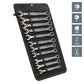 Wera Tools Joker Metric Combination Wrench Set - 11 Piece