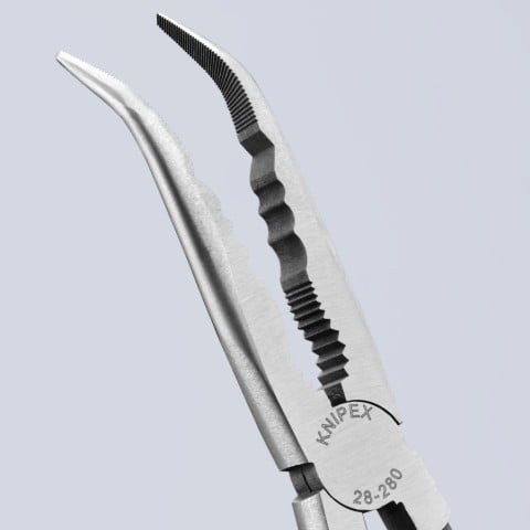 Knepex, 28 81 280 SBA 11" Extra Long Needle-Nose 45° Angled Pliers