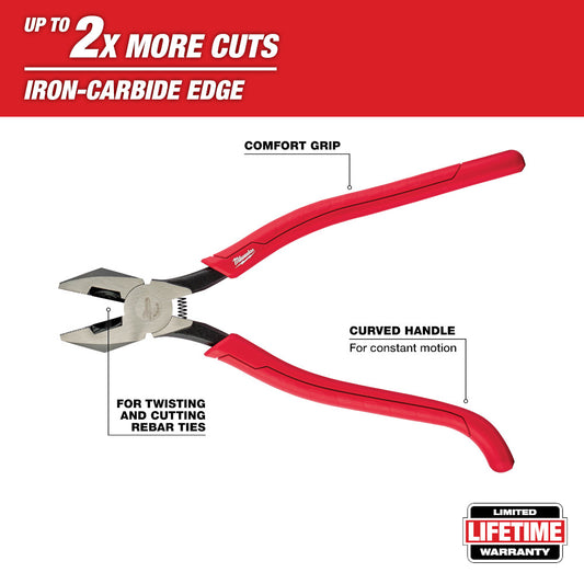 Milwaukee, 48-22-6102 Comfort Grip Ironworker's Pliers