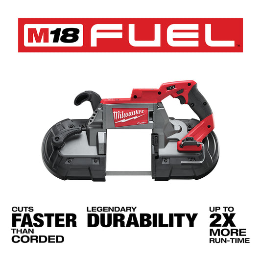 Milwaukee, 2729-20 M18 FUEL 18 Volt Lithium-Ion Brushless Cordless Deep Cut Band Saw
