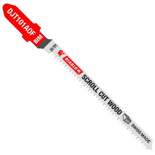 Diablo, DJT101AOF5 Bi-Metal T-Shank Jig Saw Blades 5 Pk