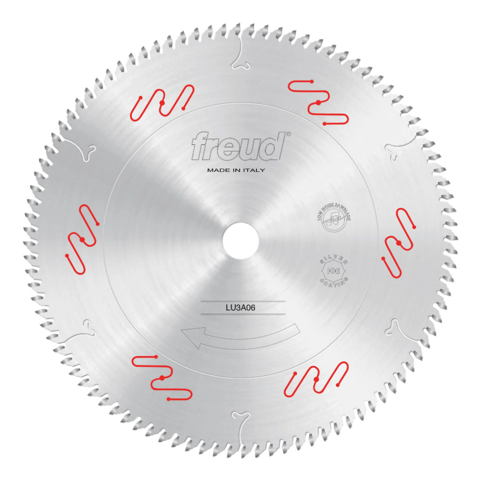 Freud LU3A06 12-inch Commercial 96 Tooth Chip Free Melamine Saw Blade