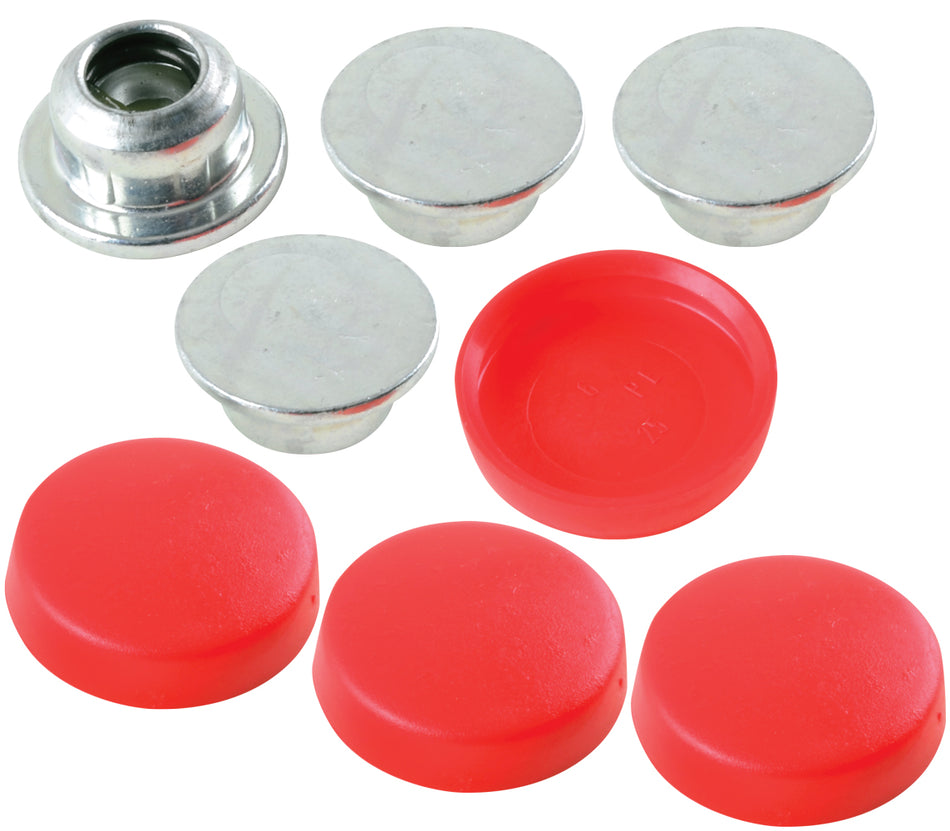 Bessey 3101180 Coussinet pivotant de rechange pour pince (4 pièces) pour GS16K, GS12-8K et TGJ2.5, paquet de 4