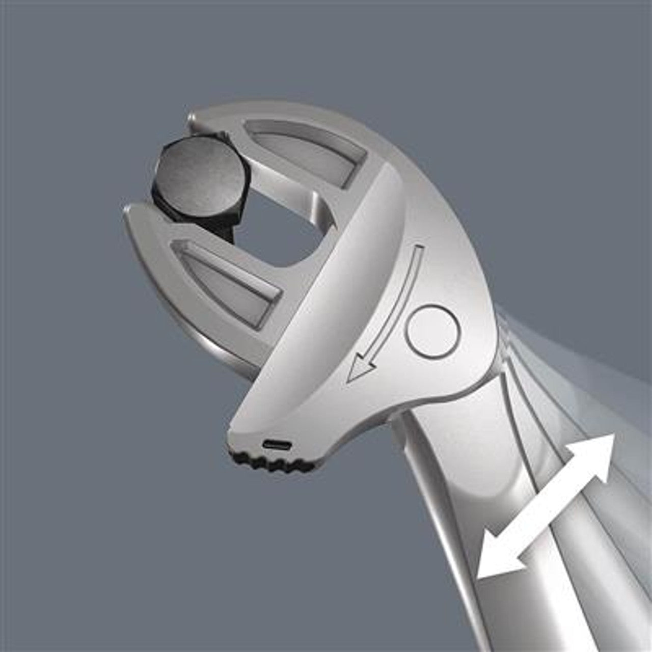 Wera Tools Joker 6004 10" Steel Adjustable Wrench