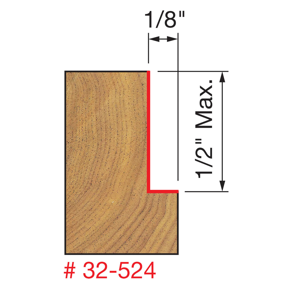 Freud, 32-524 Jeu d'embouts à feuillures avec roulements tige 1/2'' 13321