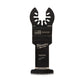 Milwaukee, 49-25-1131 MILWAUKEE® OPEN-LOK™ 1-3/8" HCS Japanese Tooth PRO-CURVE™ Hardwood Multi-Tool Blade