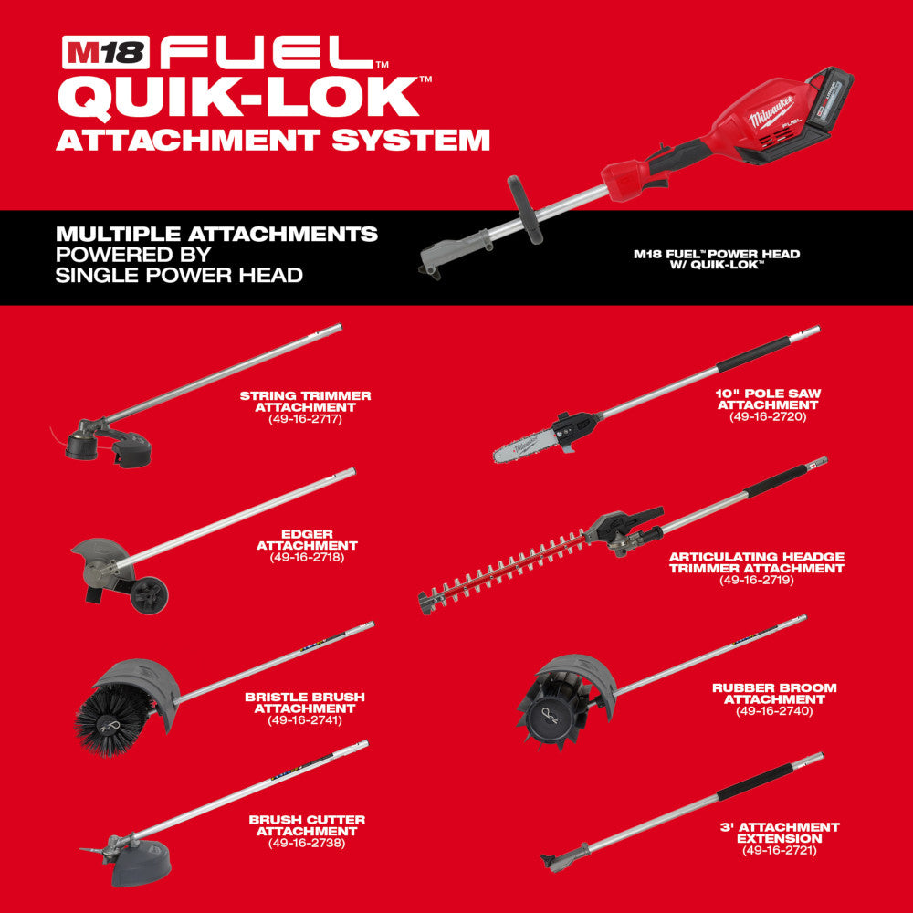 Milwaukee, 49-16-2741 Bristle Brush Attachment