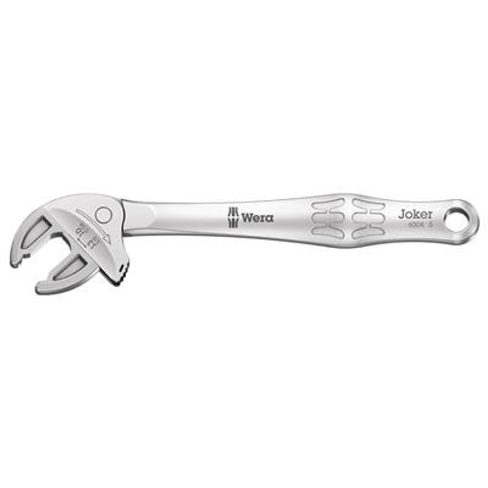 Wera Tools Joker 6004 10" Steel Adjustable Wrench