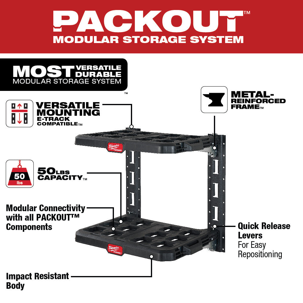 Milwaukee, 48-22-8480 PACKOUT Racking Kit