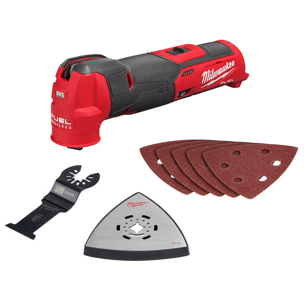 Milwaukee, 2526-20 M12 FUEL 12 Volt Lithium-Ion Brushless Cordless Oscillating Multi-Tool  - Tool Only