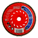 Diablo, CDX045060N01F 4-1/2'' Steel Demon Flap Disc 60 Grit - No Hub