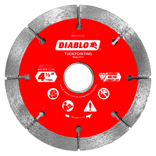 Diablo, Diamond Tuck Point Blade for Masonry