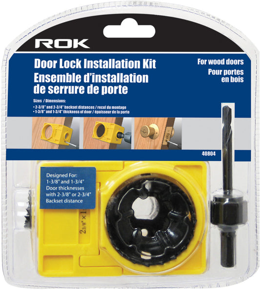 ROK, 40804 Door Lock Installation Kit