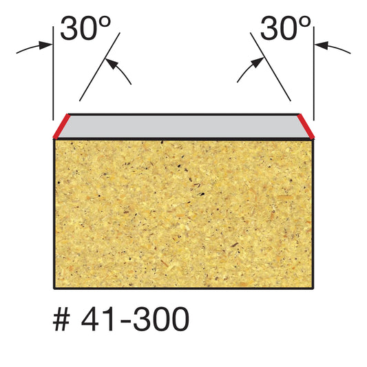 Freud, 41-300 15/32'' Dia Flush & Bevel Trim Router Bit 1/2'' Shank