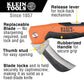 Klein Tools 44218 – 2.5-Inch Cable Skinning Utility Knife with Replaceable Blade
