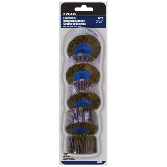 ROK, 44490 5pc Piece Flapwheels