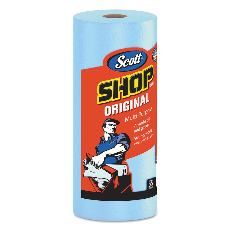 Scott, 75147 Shop Towels (Single Roll) 55/RL