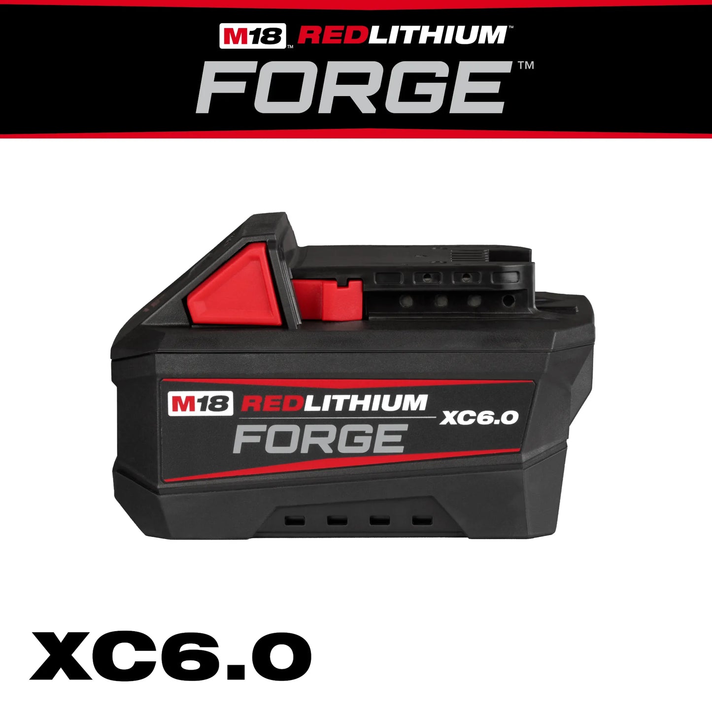 Milwaukee, 48-11-1861 M18 REDLITHIUM FORGE XC6.0 Battery Pack