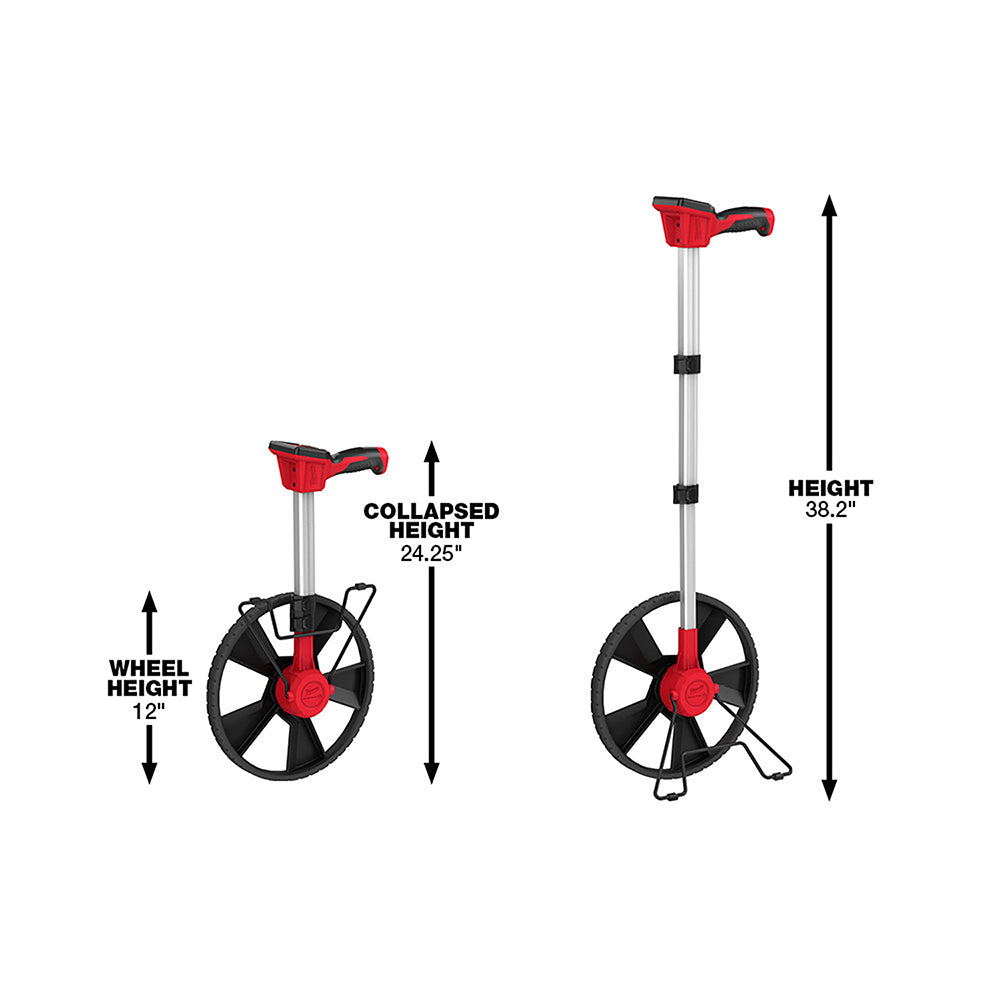 Milwaukee 48-22-5112 12" Digital Measuring Wheel