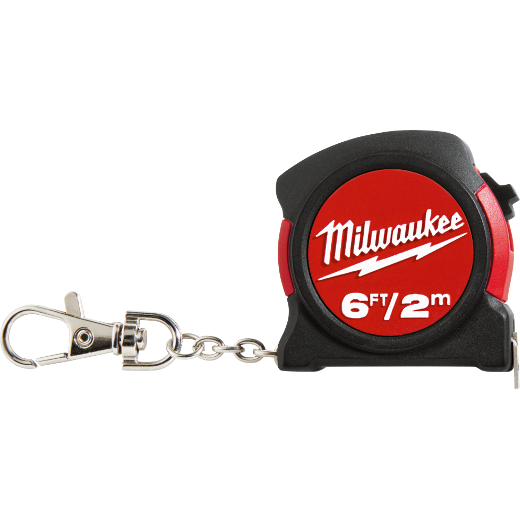 Milwaukee, 48-22-5506 6ft / 2m Keychain Tape Measure