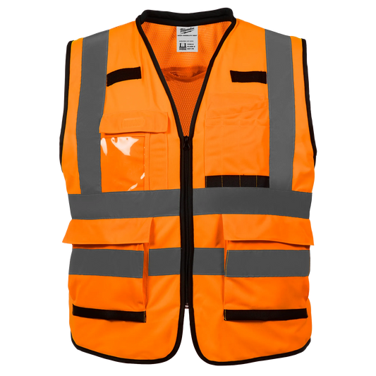Milwaukee, 48-73-5093 Gilet de sécurité performant orange haute visibilité - XXL/XXXL (CSA)