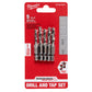 Milwaukee, 48-89-4874 Impact Drill and Tap Bit Set 5 pc