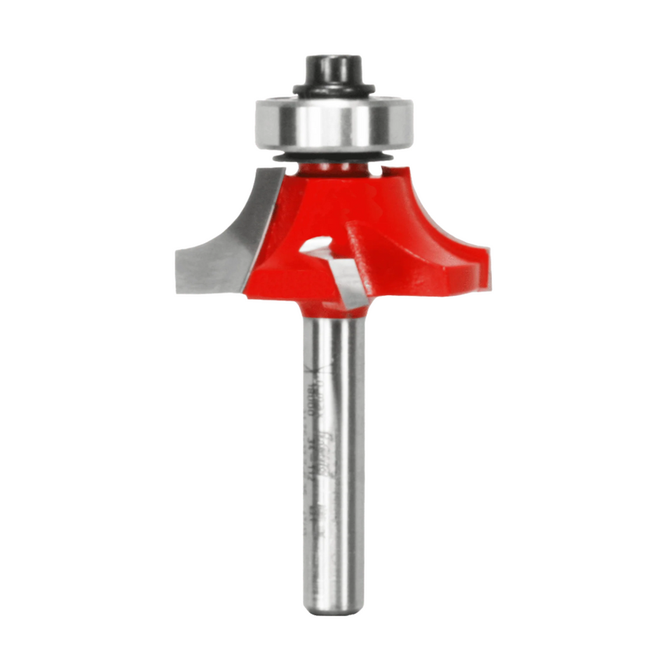 Freud, 34-112 5/16''Quadra-Cut Radius Round Over Rounding Router Bit 1/4'' Shank